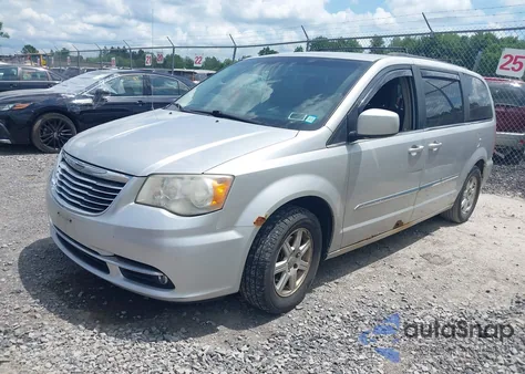 2011 Chrysler Town & Country Touring из США, поврежденный, VIN 2A4RR5DG7BR765968